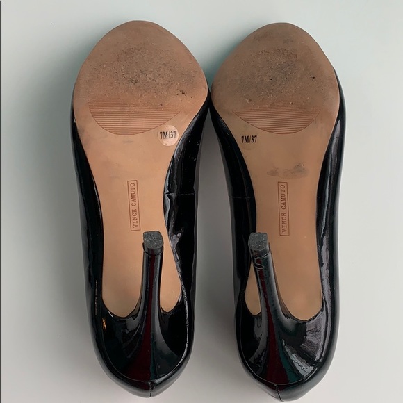 Vince Camuto Black Patent High Heels - Picture 7 of 7